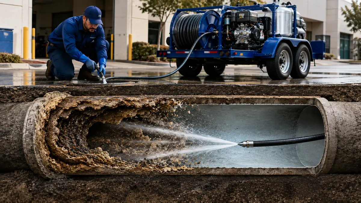 Sewer Pipe Descaling in Lafayette